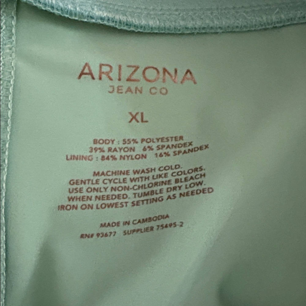 Arizona Built In Shorts Womens Juniors Active Wrap Skirt - Picture 5 of 7